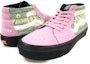 Order Supreme x Vans Skate Grosso Mid 'Dollar Bill - Merah Jambu' VN0A5FCGPNK