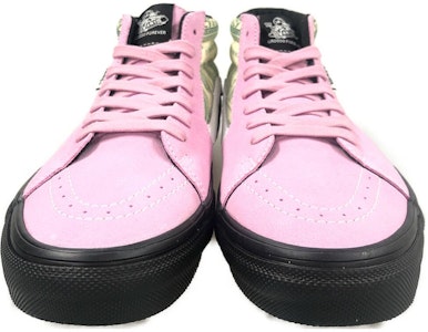 Supreme x Vans Skate Grosso Mid 'Billete de Dólar - Rosa' VN0A5FCGPNK Lookbook Supreme x Vans Skate Grosso Mid 'Billete de Dólar - Rosa' VN0A5FCGPNK