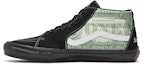Lookbook Supreme x Vans Skate Grosso Mid 'Dollar Bill - Hitam' VN0A5FCGBMA