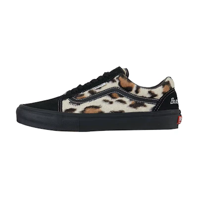 Supreme Vans Skate Old Skool 'Leopard Pack - Black'