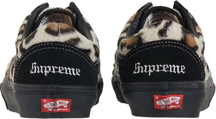 Supreme x Vans Skate Old Skool 'Pack Leopardo - Negro' VN0A5FCBBM8 Shop Supreme x Vans Skate Old Skool 'Pack Leopardo - Negro' VN0A5FCBBM8