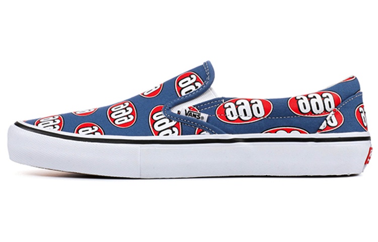 Buy Supreme x Vans Slip-On 'Navy 666' Biru Tua. VN0A347VOX5