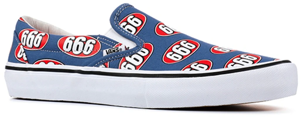 Supreme x Vans Slip-On ''Navy 666'' Herren Sneaker VN0A347VOX5 Order Supreme x Vans Slip-On ''Navy 666'' Herren Sneaker VN0A347VOX5