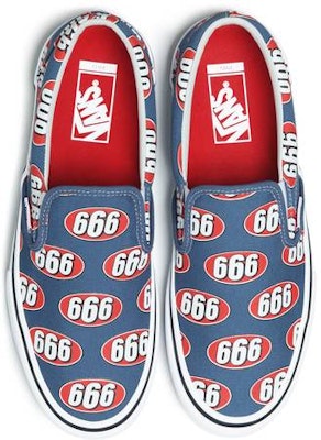 Supreme x Vans 懶人鞋「海軍藍 666」VN0A347VOX5 Order Supreme x Vans 懶人鞋「海軍藍 666」VN0A347VOX5