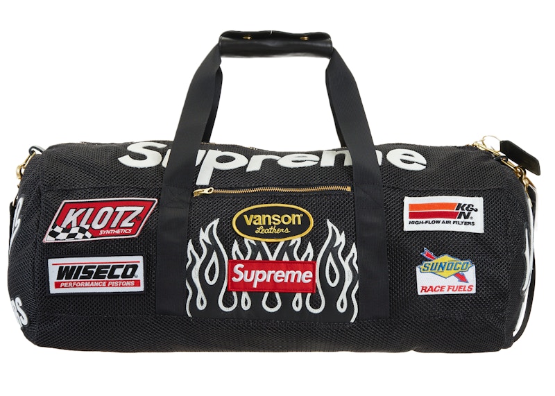 Buy Supreme x Vanson Leathers Cordura Mesh Beg Duffle Hitam