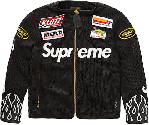 Supreme x Vanson コーデュラメッシュジャケット (黒)
Buy Supreme x Vanson コーデュラメッシュジャケット (黒)