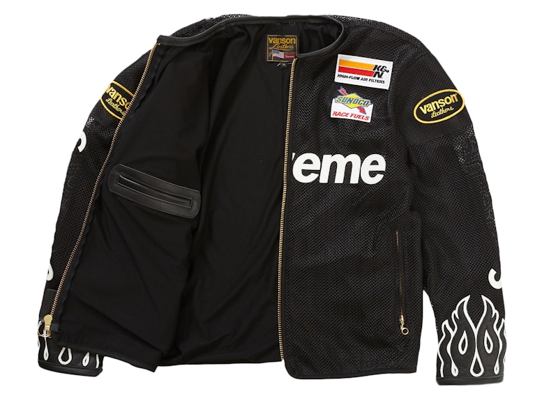 Comprar Supreme x Vanson Leathers Cordura Mesh Jacket Black