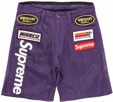 Supreme x Vanson Leathers Cordura 網眼短褲 紫色 Buy Supreme x Vanson Leathers Cordura 網眼短褲 紫色