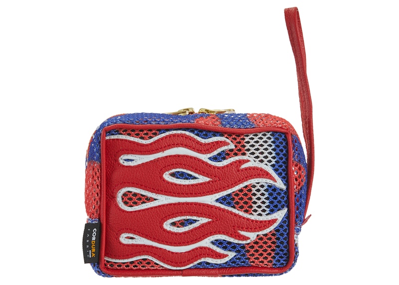 Order Beg Tangan Supreme x Vanson Leathers Cordura Mesh Merah Camo