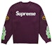 Order Supreme x Vanson Leathers Suéter Morado