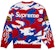 Supreme x Vanson Leathers Sweater Red Camo