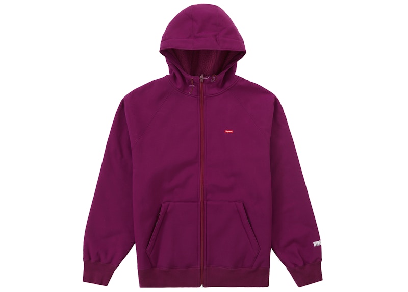 Buy Supreme x WINDSTOPPER 拉鍊連帽衫 (FW21) 紫色