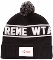Supreme x WTAPS Beanie Black Supreme x WTAPS Beanie Black