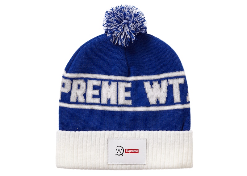 Supreme Overprint Beanie “Blue” Buy Supreme Overprint Beanie 'Blue' - Novelship