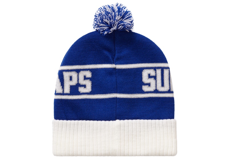 Order Supreme x WTAPS 蓝色毛线帽