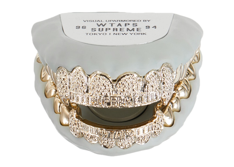 Order Supreme x WTAPS Pembakar Dupa Grills Emas