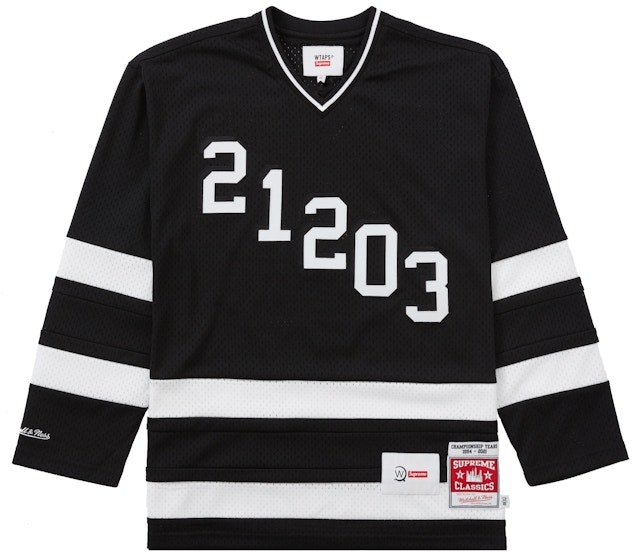 supreme-x-wtaps-mitchell-and-ness-hockey-jersey-black