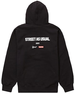 Supreme x WTAPS Sic’em! Hoodie Hitam Sweatshirt Order Supreme x WTAPS Sic’em! Hoodie Hitam Sweatshirt