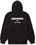 Order Supreme x WTAPS Sic’em! Hoodie Hitam Sweatshirt