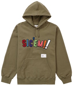 "Supreme x WTAPS Sudadera con Capucha Sic’em! Verde Oliva Claro" Buy "Supreme x WTAPS Sudadera con Capucha Sic’em! Verde Oliva Claro"