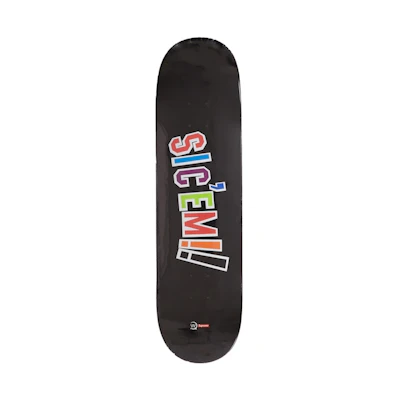 Supreme WTAPS Sic'em! Skateboard Deck Black