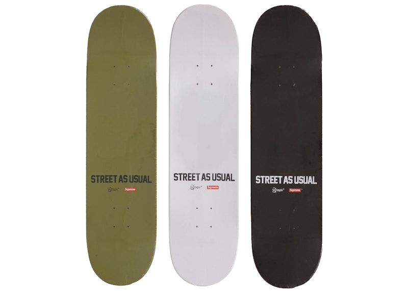 Order Supreme x WTAPS Sic'em! Papan Skateboard Set