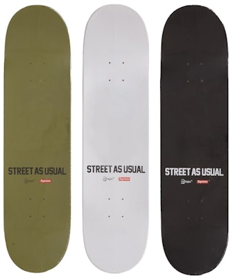 Supreme x WTAPS Sic'em! Papan Skateboard Set Order Supreme x WTAPS Sic'em! Papan Skateboard Set