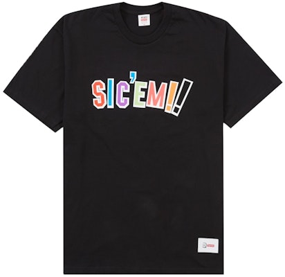 Baju Hitam Supreme x WTAPS Sic'em! Buy Baju Hitam Supreme x WTAPS Sic'em!