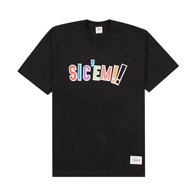 Supreme WTAPS Sic'em! Tee Black