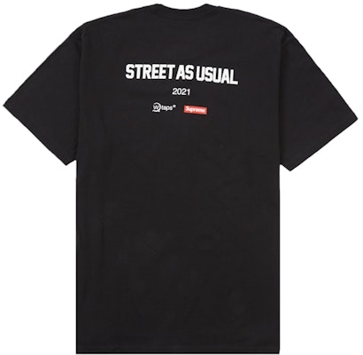 Baju Hitam Supreme x WTAPS Sic'em! Order Baju Hitam Supreme x WTAPS Sic'em!