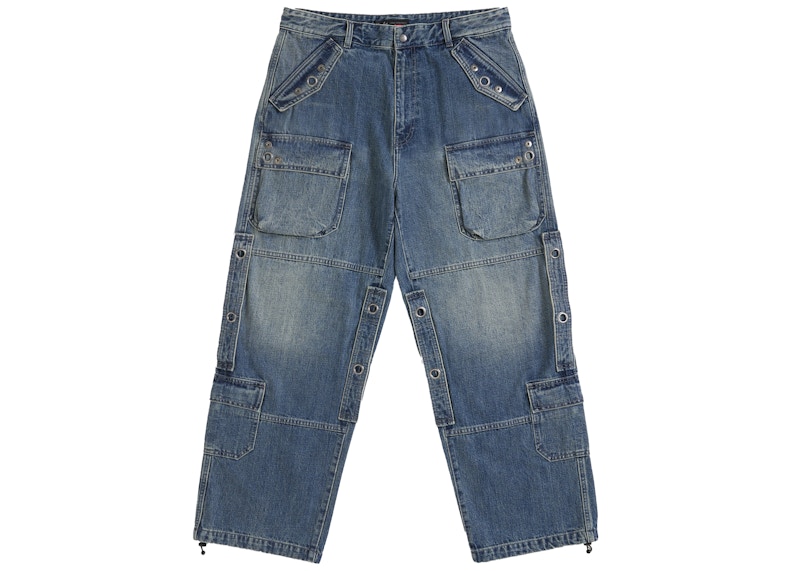 Buy Supreme x Burberry Regular Jean 'Washed Blue' - Novelship