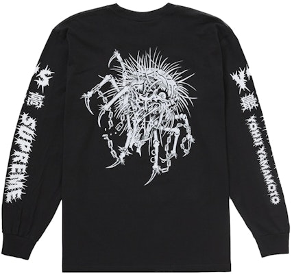 Supreme Y's by Yohji Yamamoto L/S Tee Black Buy Supreme Y's by Yohji Yamamoto L/S Tee Black