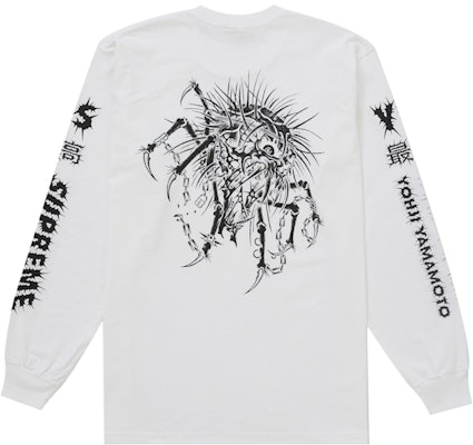 Supreme Y's by Yohji Yamamoto L/S Tee White Buy Supreme Y's by Yohji Yamamoto L/S Tee White