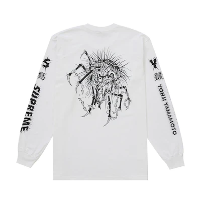 Supreme Y's by Yohji Yamamoto L/S Tee White