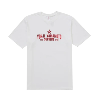 Supreme Y's by Yohji Yamamoto Star Tee White