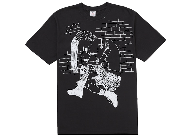 Supreme Y's by Yohji Yamamoto Thinker Tee Black