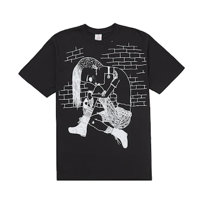 Supreme Y's by Yohji Yamamoto Thinker Tee Black