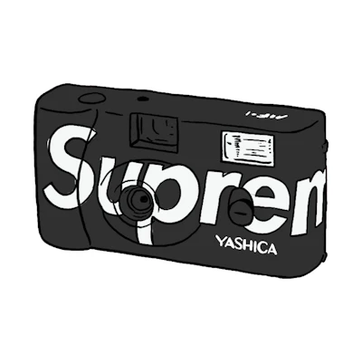 Supreme Yashica MF-1 Camera Black