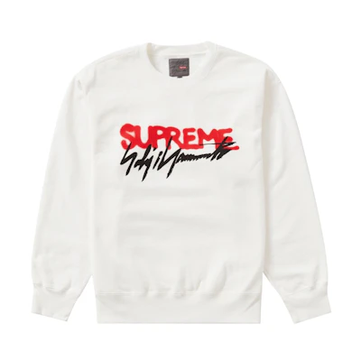 Supreme Yohji Yamamoto Crewneck White