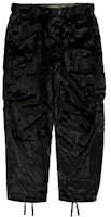 Supreme Yohji Yamamoto Faux Fur Cargo Pant Black Supreme Yohji Yamamoto Faux Fur Cargo Pant Black