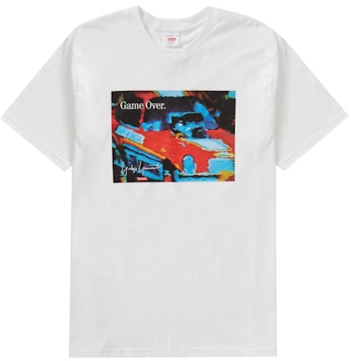 Supreme Yohji Yamamoto Game Over Tee White Buy Supreme Yohji Yamamoto Game Over Tee White