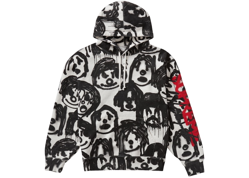 Buy Sudadera con Capucha Blanca Supreme Yohji Yamamoto