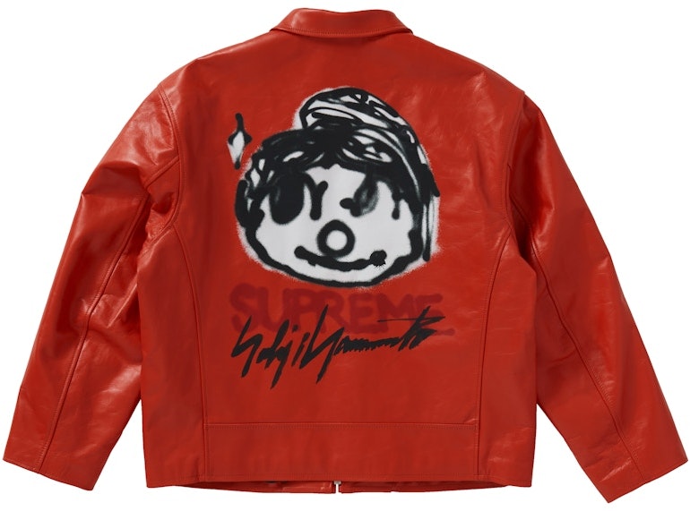 supreme-yohji-yamamoto-leather-work-jacket-orange