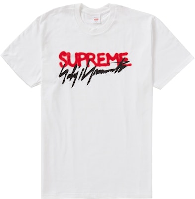 Supreme Yohji Yamamoto Logo Tee White Buy Supreme Yohji Yamamoto Logo Tee White