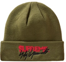 Supreme Yohji Yamamoto New Era Beanie Olive Supreme Yohji Yamamoto New Era Beanie Olive