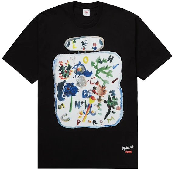 supreme-yohji-yamamoto-paint-tee-black