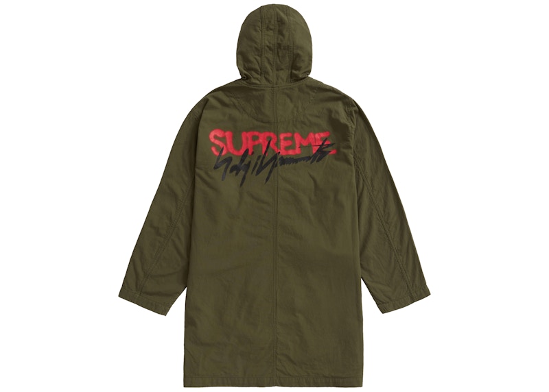 Order Supreme 山本耀司橄榄色大衣