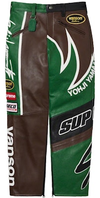 Supreme Yohji Yamamoto Vanson Leathers Celana Split Hijau Buy Supreme Yohji Yamamoto Vanson Leathers Celana Split Hijau