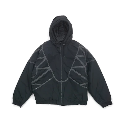 Supreme Zig Zag Stitch Puffy Jacket Black