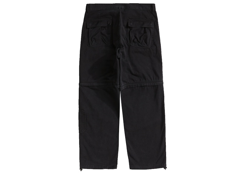 Order Supreme Seluar Utiliti Zip-Off Hitam